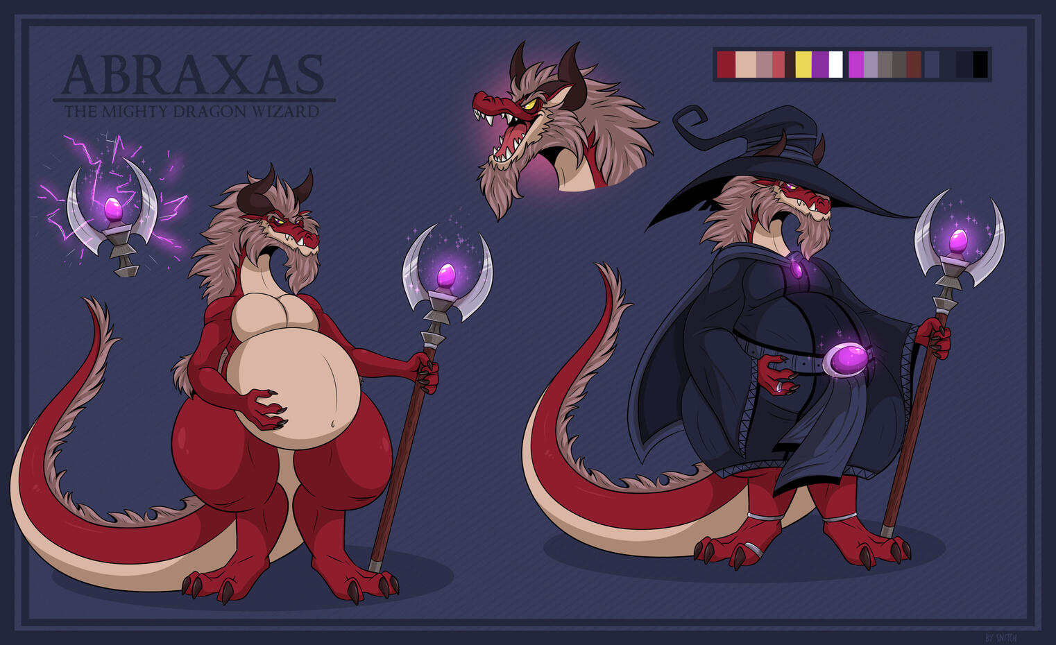 Wizard character design