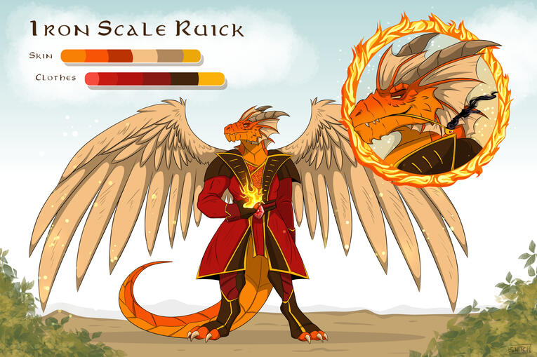 Ref Sheet: Let me know what you need and we form your ref sheet :) Usually drawing them in flat colored versions)